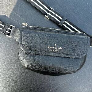 Kate Spade Black Leather Crossbody Bag
